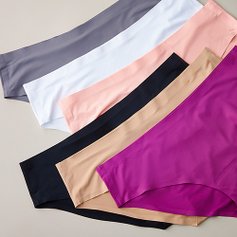 247 Frenzy Women's Essentials PACK OF 6 Stretch Brief Panty