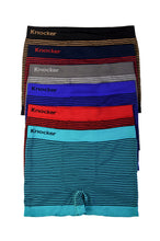 Load image into Gallery viewer, Men&#39;s Essentials Knocker PACK OF 6 Seamless Trunks (MS037M_6PK)