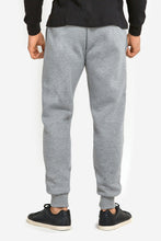 Load image into Gallery viewer, Men&#39;s Essentials Knocker Cotton Blend Solid Jogger Fleece Sweat Pants - Heather Gray (SP1100_HGY)