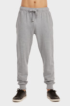 Load image into Gallery viewer, Men&#39;s Essentials Knocker Cotton Blend Solid Terry Jogger Sweat Pants - Heather Gray (SP3100_HGY)