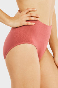 PACK OF 6 SOFRA WOMEN'S SEAMLESS TEXTURED BAND GIRDLE (GL7337S5)