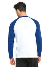 Load image into Gallery viewer, Men&#39;s Essentials Top Pro Long Sleeve Baseball Tee - Royal Blue White (MBT002_ RBW)