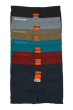 Load image into Gallery viewer, Men&#39;s Essentials Knocker PACK OF 6 Seamless Trunks (MS053M_6PK)