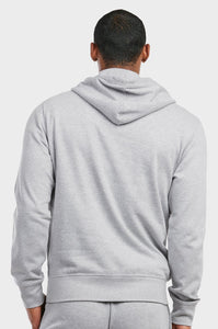 Men's Essentials Et Tu Lightweight Fabric Cotton Blend Pullover Fleece Hoodie Jacket (HD1020E_HGY)