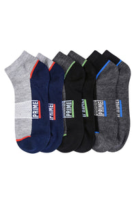 6 PAIRS | Power Club Men's Ankle Socks Set (70043_PRIME)
