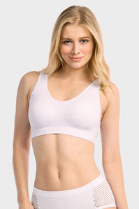 PACK OF 6 SOFRA WOMEN'S SEAMLESS SPORTS BRA (BR0124SP6)
