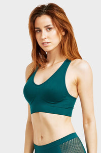 PACK OF 6 SOFRA WOMEN'S SEAMLESS SPORTS BRA (BR0136SP5)