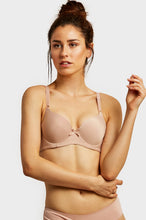 Load image into Gallery viewer, PACK OF 6 SOFRA WOMEN&#39;S FULL COVERAGE SOLID T SHIRT BRA (BR4081P6)