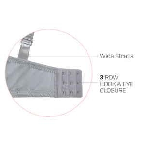 PACK OF 6 SOFRA WOMEN'S FULL CUP SOLID T SHIRT BRA (BR4129P8)