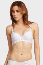 Load image into Gallery viewer, PACK OF 6 SOFRA WOMEN&#39;S FULL COVERAGE SOLID T SHIRT BRA NEUTRAL COLORS (BR4150P4)