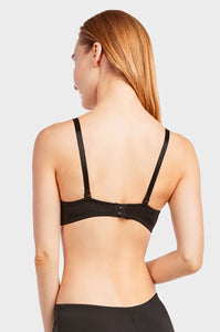 PACK OF 6 MAMIA WOMEN'S DEMI COVERAGE REMOVABLE STRAPS SOLID T SHIRT BRA (BR4309P4)