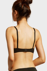 PACK OF 6 SOFRA WOMEN'S FULL COVERAGE SOLID COTTON BLEND T SHIRT BRA (BR4326P)