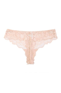 PACK OF 6 SOFRA WOMEN'S NYLON BLEND ALLOVER LACE THONG (LP7968LT2)