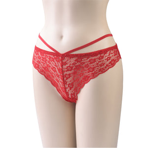 PACK OF 6 MAMIA WOMEN'S STRETCH LACE NYLON BLEND BIKINI PANTY ( LP9048LK)