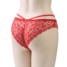 Load image into Gallery viewer, PACK OF 6 MAMIA WOMEN&#39;S STRETCH LACE NYLON BLEND BIKINI PANTY ( LP9048LK)
