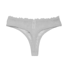 Load image into Gallery viewer, PACK OF 6 SOFRA WOMEN&#39;S NYLON BLEND FLORAL THONG (LP9079LT1)