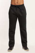 Load image into Gallery viewer, Men&#39;s Essentials Knocker Solid Long Fleece Sweat Pants - Black (SP1010_BLK)