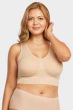Load image into Gallery viewer, PACK OF 6 SOFRA WOMEN&#39;S SEAMLESS SPORTS BRA (BR0124SPX6)
