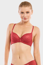 Load image into Gallery viewer, PACK OF 6 SOFRA WOMEN&#39;S FULL CUP ALLOVER LACE BRA (BR4344L)