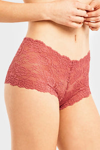PACK OF 6 SOFRA WOMEN'S FLORAL LACE HIPSTER PANTY (LP7984LH2)