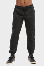 Load image into Gallery viewer, Men&#39;s Essentials Et Tu Lightweight Jogger Fleece Sweat Pants  (SP1120E_ BLK )