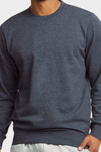 Load image into Gallery viewer, Men&#39;s Essentials Et Tu Classic Relaxed Fit Pullover Crewneck Lightweight Fleece Sweatshirt (SWS1020E_ DNM)