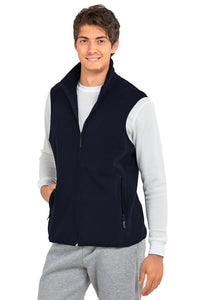 Men's Essentials Knocker Polar Fleece Vest (PF1500_ NVY)