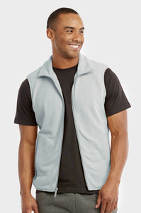 Men's Essentials Knocker Polar Fleece Vest (PF1500_LGY)