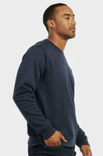 Load image into Gallery viewer, Men&#39;s Essentials Knocker Classic Relaxed Fit Pullover Crewneck Sweatshirt (SWS1000_NVY)