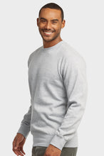 Load image into Gallery viewer, Men&#39;s Essentials Et Tu Classic Relaxed Fit Pullover Crewneck Lightweight Fleece Sweatshirt (SWS1020E_ HGY)