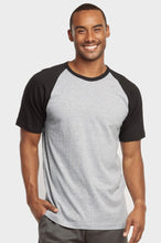 Load image into Gallery viewer, Men&#39;s Essentials Top Pro Short Sleeve Baseball Tee(MBT003_ BKL)