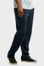Load image into Gallery viewer, Men&#39;s Essentials Knocker Heavy Weight Fabric Long Fleece Sweat Pants (SP1000_ NVY)