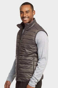 Men's Essentials Et Tu Lightweight Puffer Vest (MPV200E_GRY)