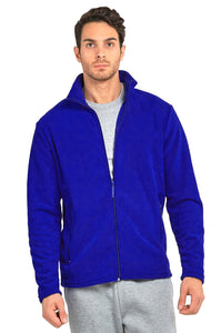 Men's Essentials Knocker Polar Fleece Zip Up Jacket (PF2000_ROY)