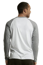 Load image into Gallery viewer, Men&#39;s Essentials Top Pro Long Sleeve Baseball Tee - Light Gray White (MBT002_LGW)