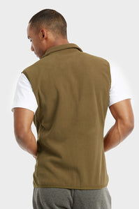 Men's Essentials Knocker Polar Fleece Vest (PF1500_ OLV)