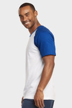 Load image into Gallery viewer, Men&#39;s Essentials Top Pro Short Sleeve Baseball Tee(MBT003_RBW)