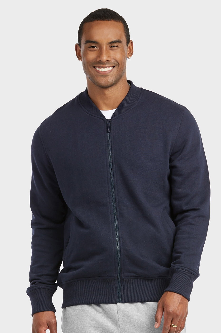 Essential cotton-blend sweater - Man