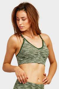 PACK OF 6 SOFRA WOMEN'S SEAMLESS SPORTS BRA (BR0252SP1)