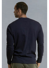 Load image into Gallery viewer, Men&#39;s Essentials Knocker Classic Three-Button Crew Neck Cotton Henley (MHS001_NVY)