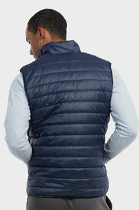 Men's Essentials Et Tu Lightweight Puffer Vest (MPV200E_NVY)