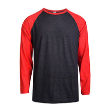 Load image into Gallery viewer, Men&#39;s Essentials Top Pro Long Sleeve Baseball Tee (MBT002_ RDC)