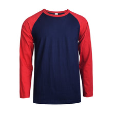 Load image into Gallery viewer, Men&#39;s Essentials Top Pro Long Sleeve Baseball Tee (MBT002_DRN)