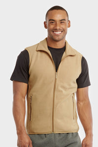 Men's Essentials Knocker Polar Fleece Vest (PF1500_ BEI)