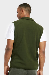 Men's Essentials Knocker Polar Fleece Vest (PF1500_DGN)