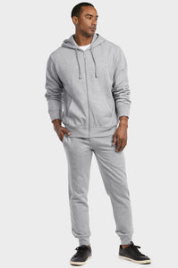 Men's Essentials Et Tu Lightweight Jogger Fleece Sweat Pants  (SP1120E_ HGY)