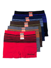 Load image into Gallery viewer, Men&#39;s Essentials Knocker PACK OF 6 Seamless Trunks (MS031M-6PK)