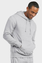 Load image into Gallery viewer, Men&#39;s Essentials Et Tu Lightweight Fabric Cotton Blend Pullover Fleece Hoodie Jacket (HD1020E_ HGY)
