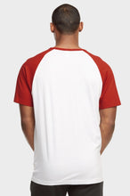 Load image into Gallery viewer, Men&#39;s Essentials Top Pro Short Sleeve Baseball Tee - Red White (MBT003_RDW)